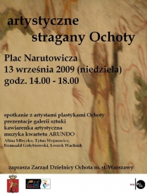 Artystyczne Stragany Ochoty - plakat