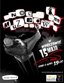 Noc muzeów 2010 - plakat