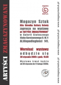 Artyści Zmagazynowani 2009 - plakat