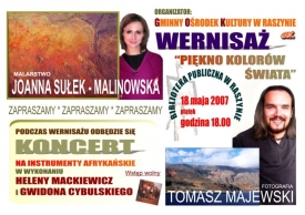 Piękno Kolorów Świata - plakat