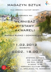 Rudko - Łuczak, wystawa akwareli