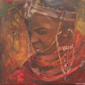 Kobieta Samburu