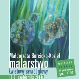 Małgorzata Burcicka-Kozieł - plakat