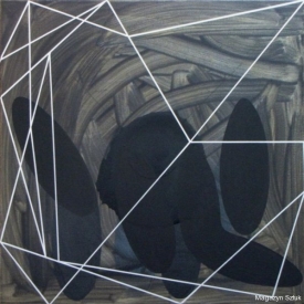 2010, bez tytułu, 70 x 70cm, akryl, płótno