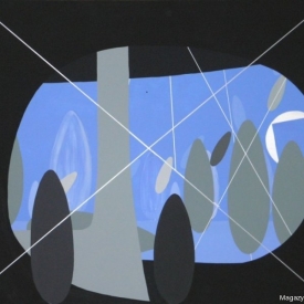 2007, Sfera podmiejska, 120 x 140cm, akryl, płótno